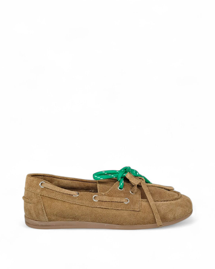Manal Tassel Moccasin Suede TDM