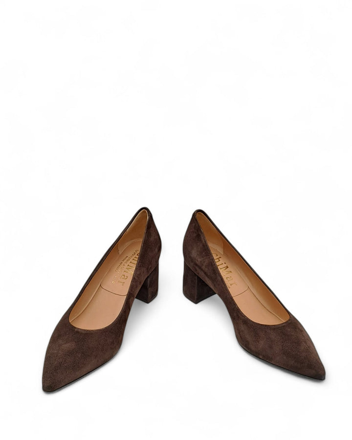 Abyss Tq6 Suede Bag Pumps