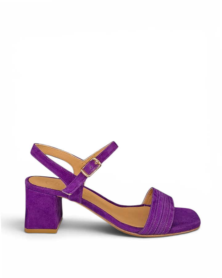 Sandalo Anouk  Camoscio Viola