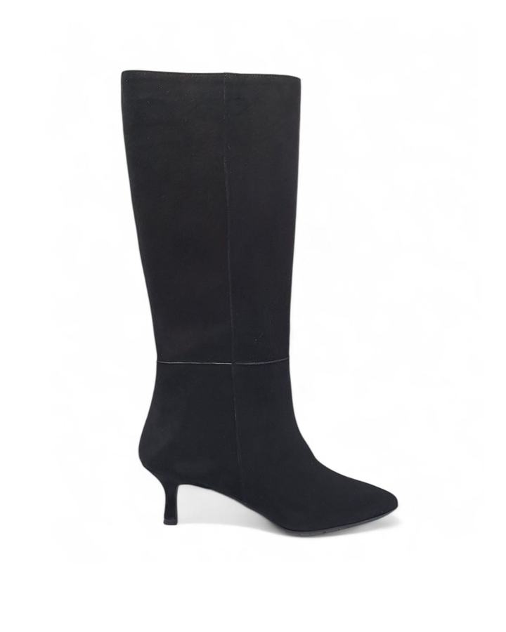 Stivale Gaia Camoscio Nero