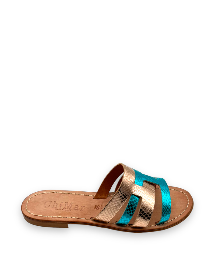 Amalfi Peach/Turquoise