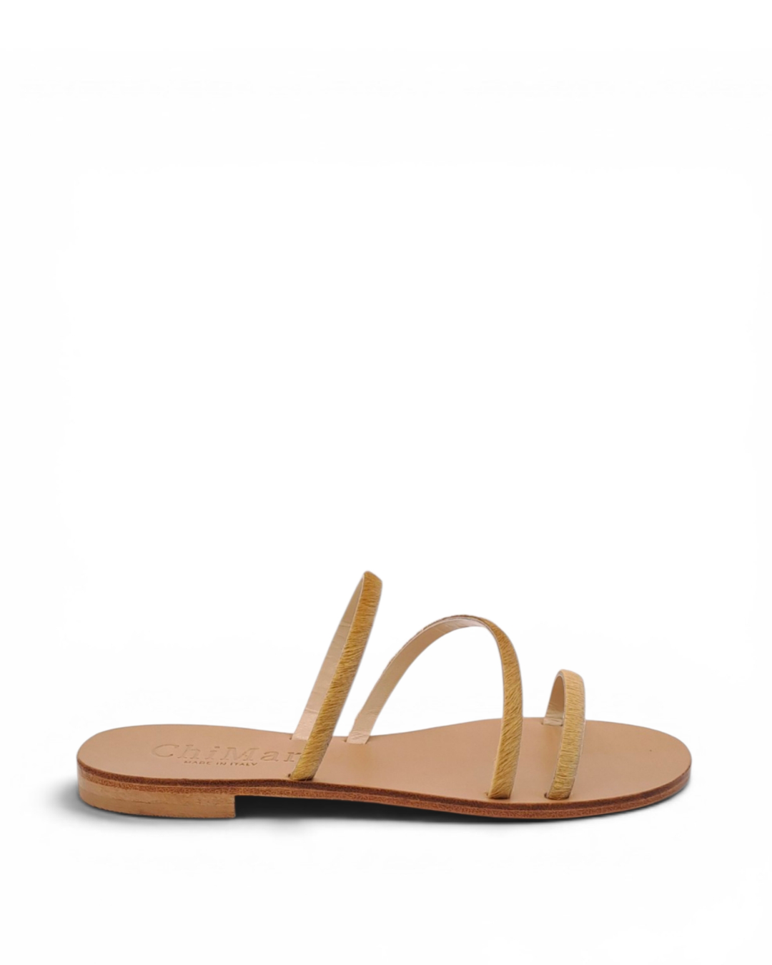 Bronze Laminated Sissi Sandal