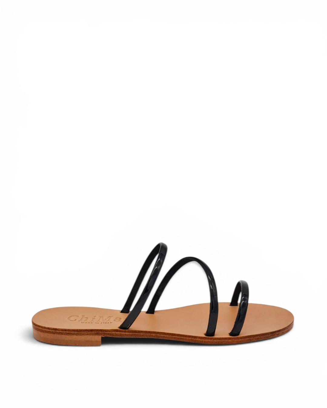 Bronze Laminated Sissi Sandal