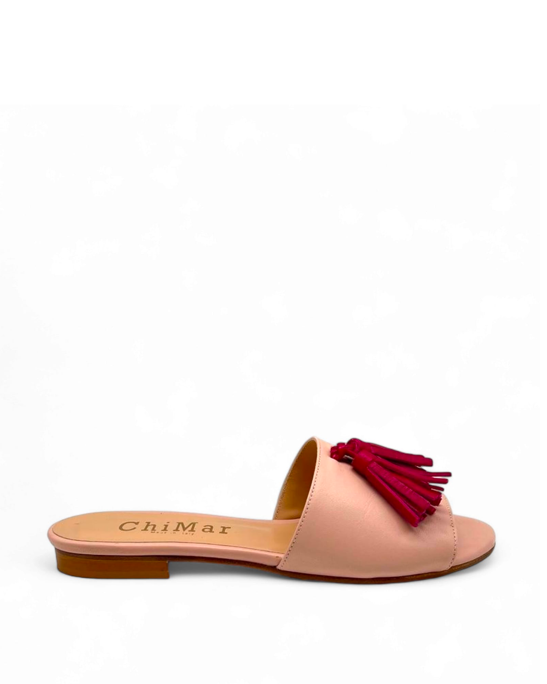 Tassel Slipper Yellow/Green