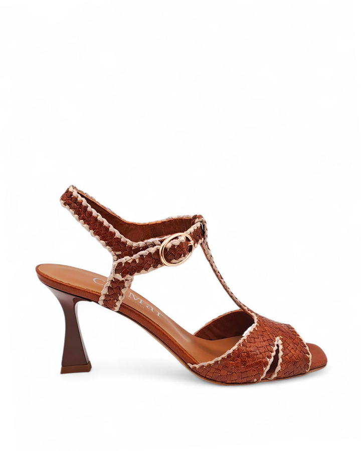 Gold Braided Sandal