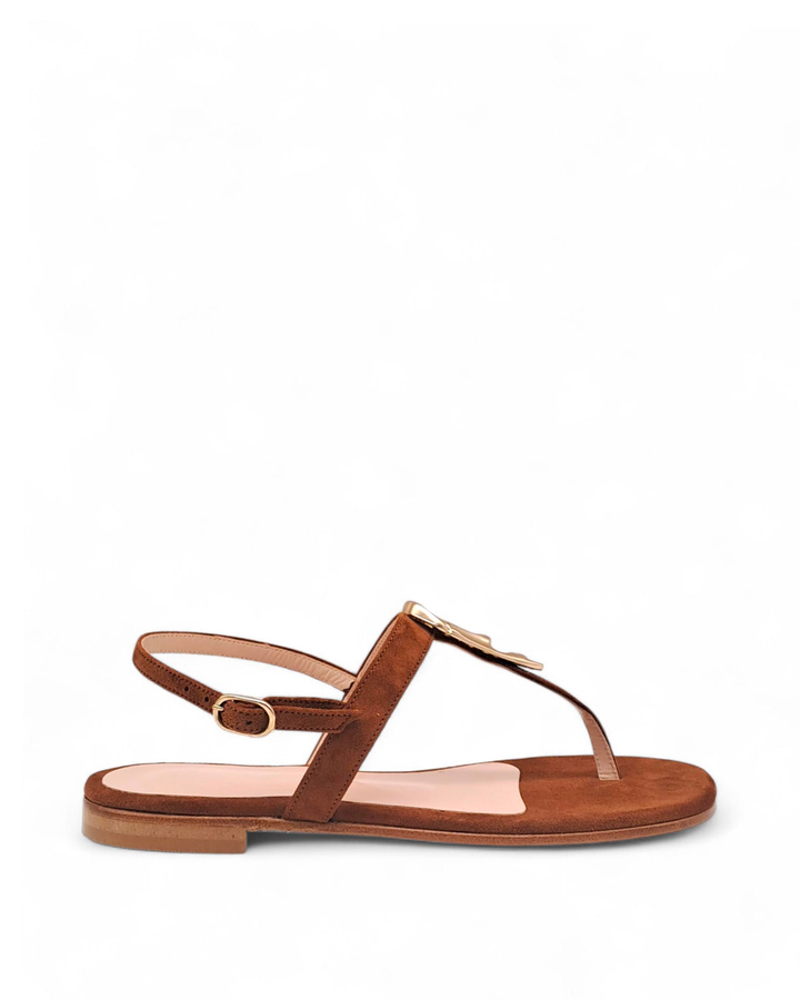Ravello Nappa Sandal Nude