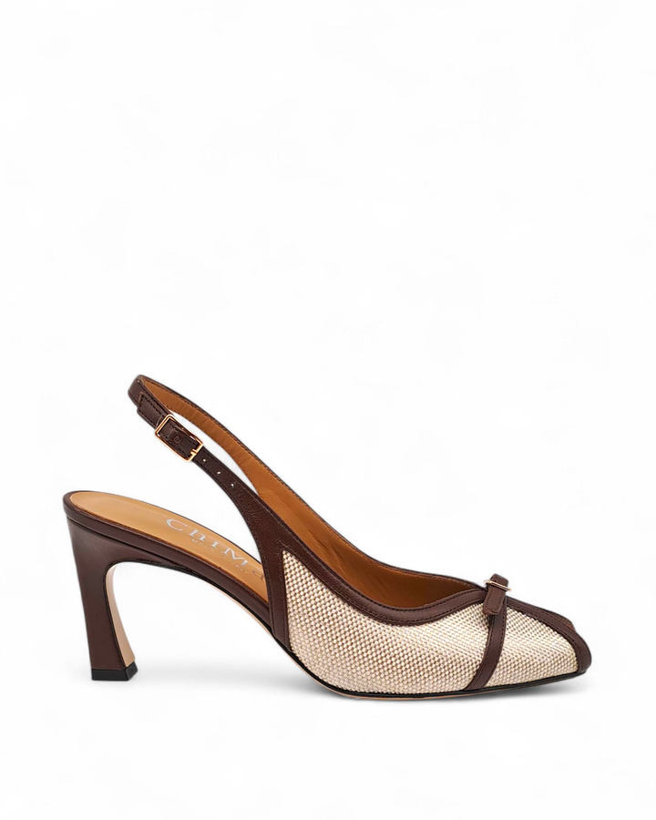 Slingback  Jasmine Rafia Vintage "894"  / TDM