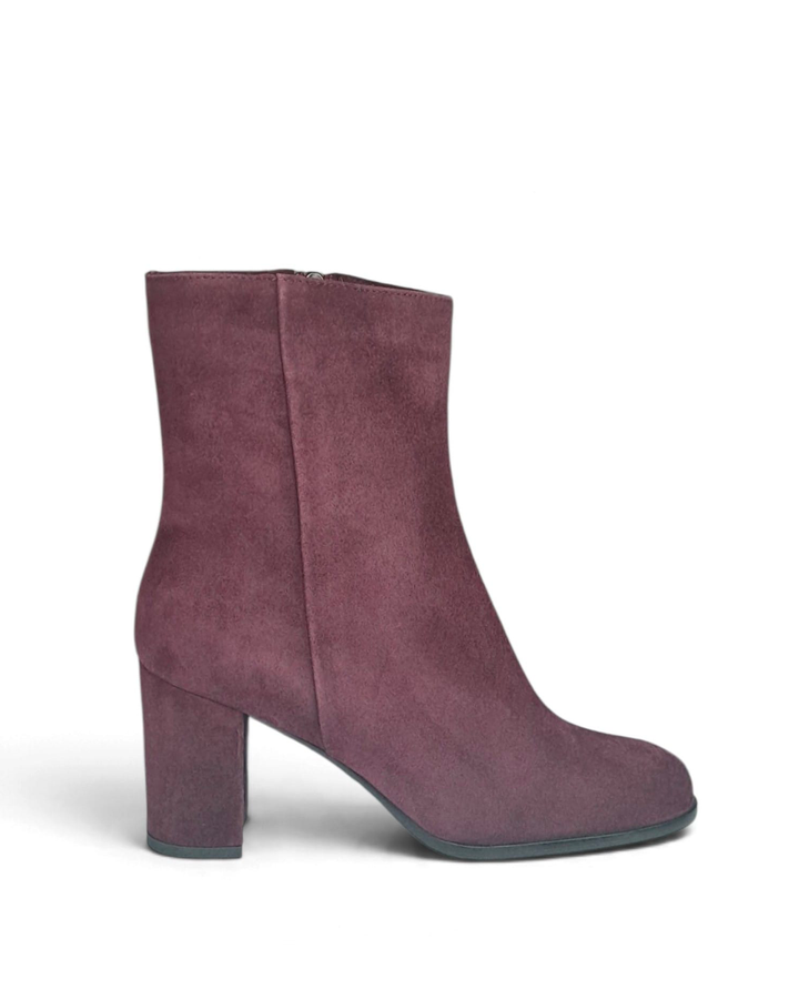 Chiara Nappa Black Ankle Boot