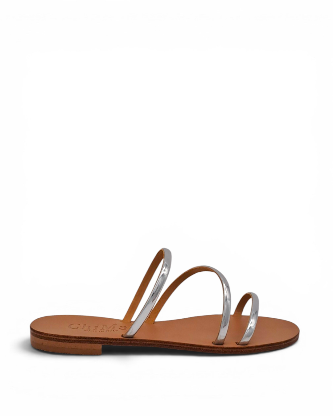 Bronze Laminated Sissi Sandal