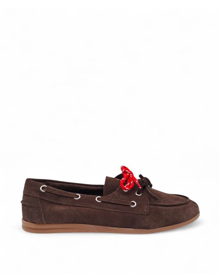 Manal Tassel Moccasin Suede TDM