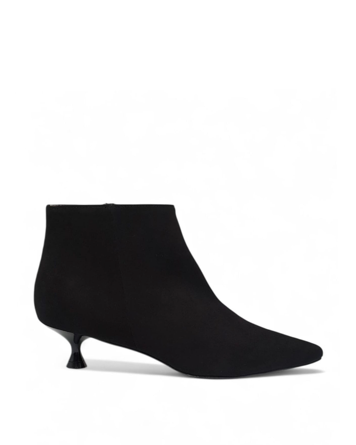 Tronchetto Elisa Camoscio  Nero