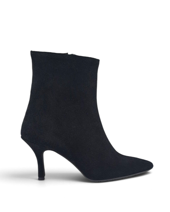 Ilenia Dark Brown Suede Ankle Boot