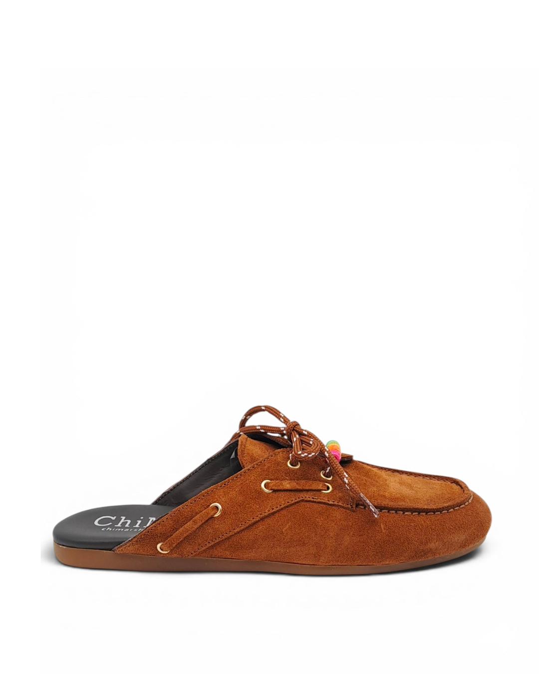 Mules Iris Camoscio Cuoio
