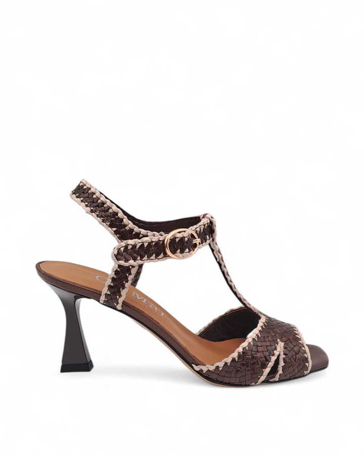 Gold Braided Sandal