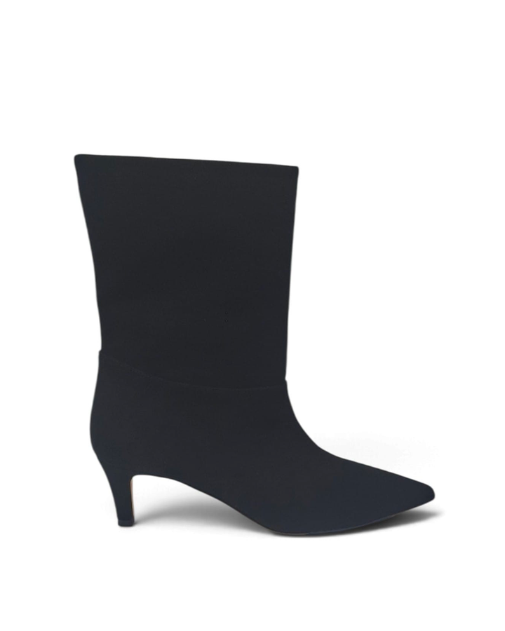 Stivale Gaia Camoscio  Nero
